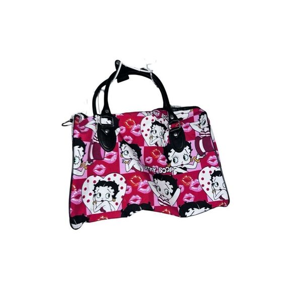 BEAUTIFUL VINTAGE Betty Boop  duffle / purse bag  purse GREAT CONDITION - Picture 1 of 12